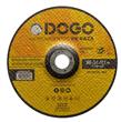 DISCO C/ DEPRIMIDO P/ METAL 180x3.2x22.2 CAJ X 25 UN.