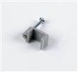 GRAMPAS CUADRADAS 6 MM.GRIS BOL.x 100 u.