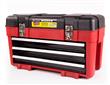 CAJA PLÁSTICA C/3 GAVETEROS MET 585X266X340 -23" 3065