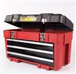 CAJA PLÁSTICA C/3 GAVETEROS MET 585X266X340 -23" 3065