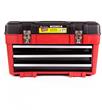 CAJA PLÁSTICA C/3 GAVETEROS MET 585X266X340 -23" 3065