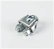 GRAMPA PRENSA CABLE 7/16" GALVANIZADO