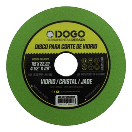 DISCO PARA CORTAR VIDRIO REFORZADO 115 MM